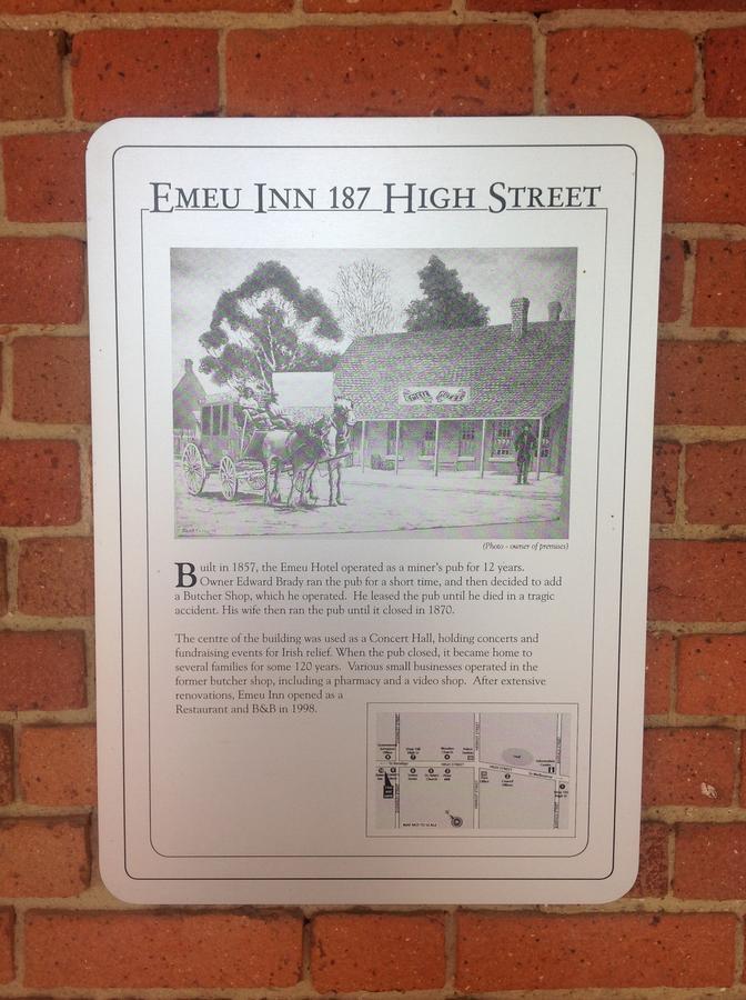 Emeu Inn Bed & Breakfast Bendigo Exterior photo